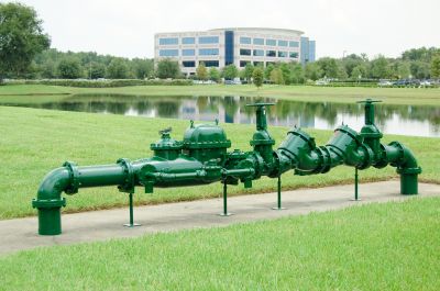 Backflow Preventer Installation detail