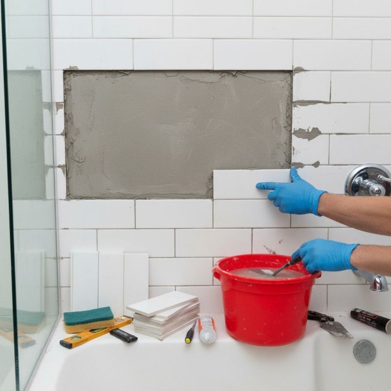 Shower Repair detail