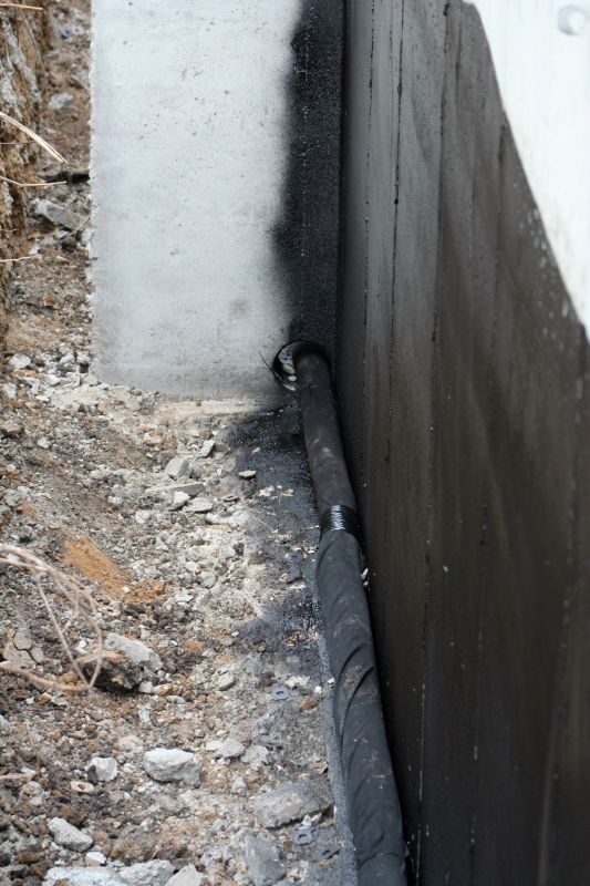 Garage Drainage Installation