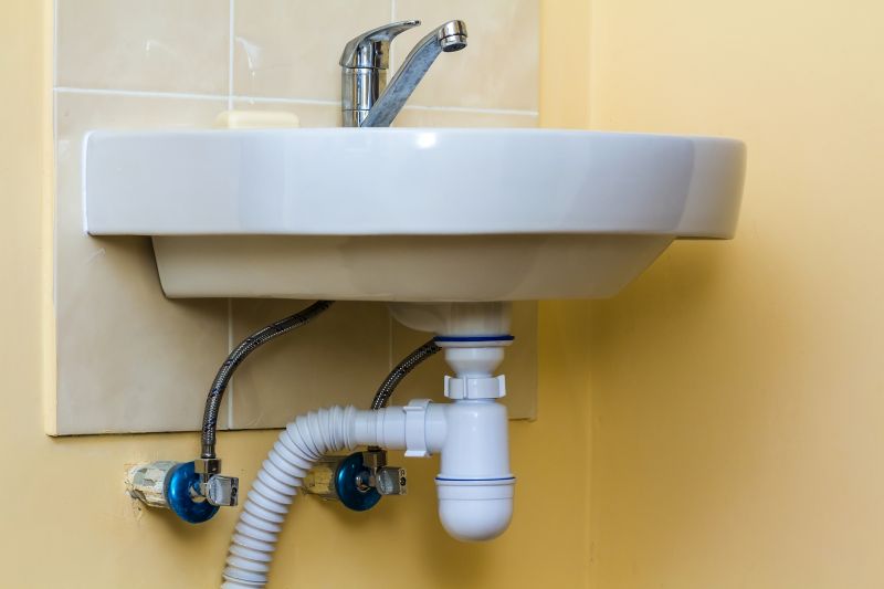 Pedestal Sink Installation