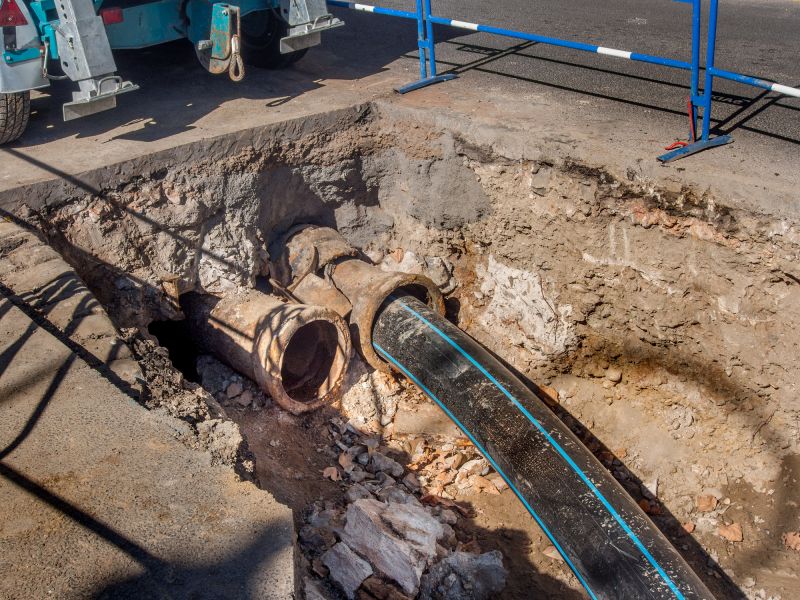 Plumbing Line Replacement